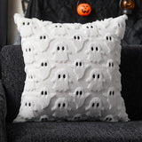 Housse de Coussin Citrouille - Douceur en Fausse Polaire