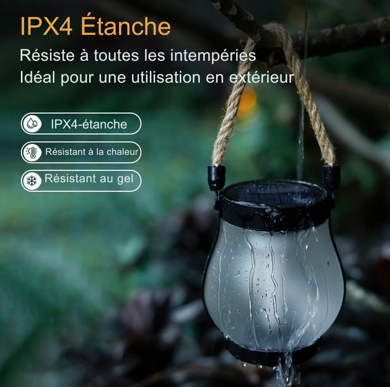 Fire Seed Buiten Solar Lamp - Solar Verlichting met Vlamillusie