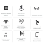 Telecamera di Sorveglianza WiFi Mini 5G 1080P HD con Visione Notturna