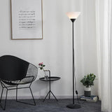 Lampadaire LED Design Contemporain Noir et Blanc pour Salon