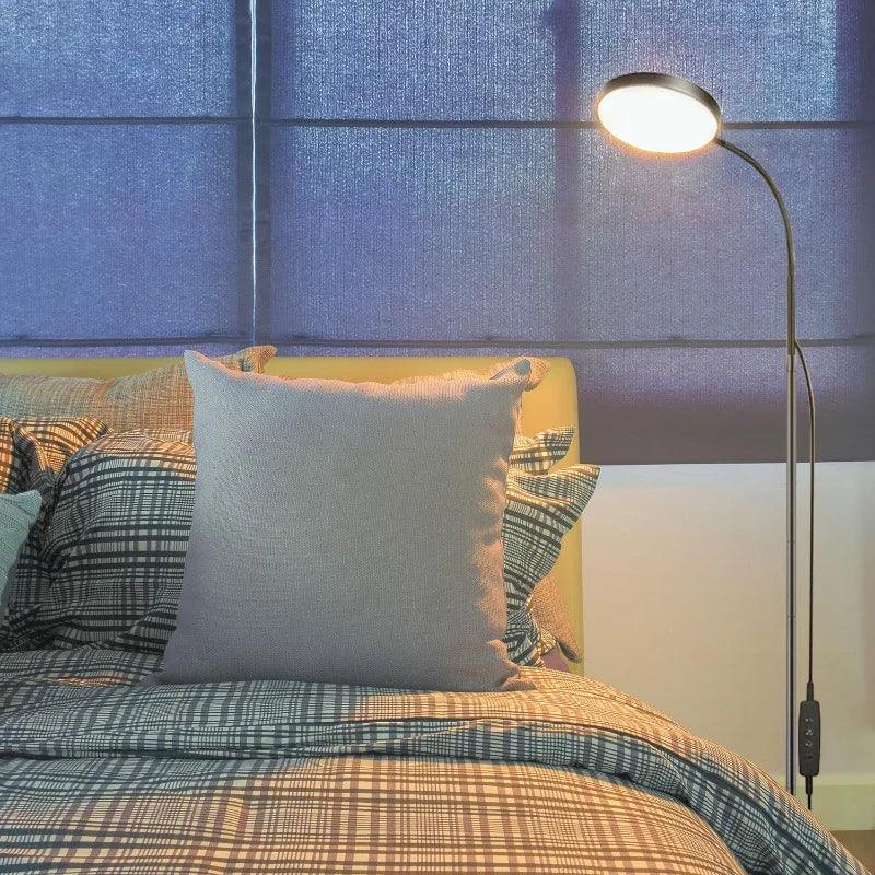 Lampadaire LED Design Réglable pour Salon - Éclairage Chic et Confortable