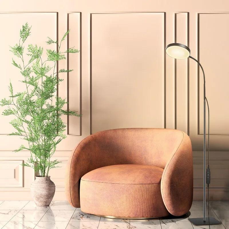 Lampadaire LED Design Réglable pour Salon - Éclairage Chic et Confortable