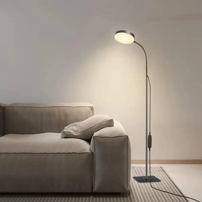 Lampadaire LED Design Réglable pour Salon - Éclairage Chic et Confortable