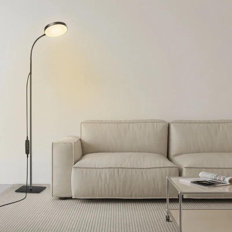 Lampadaire LED Design Réglable pour Salon - Éclairage Chic et Confortable