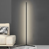 Lampadaire LED d'Angle Minimaliste avec Synchronisation Musicale