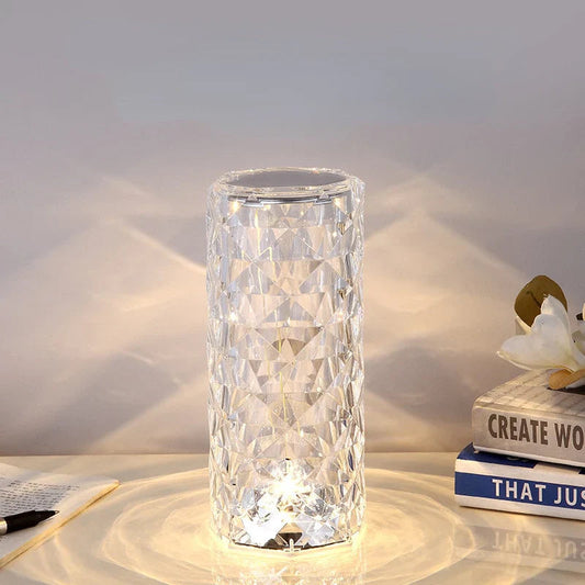 Decoratieve Lamp Mira - Oplaadbare Touch Kristallen Lamp