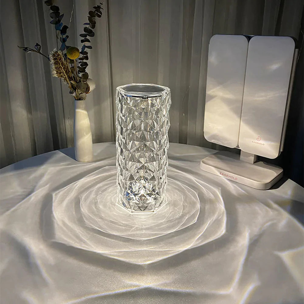 Lampe Décorative Mira - Lampe en Cristal Rechargeable Tactile