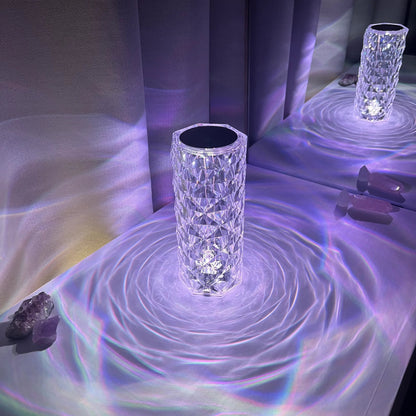 Lampe Décorative Mira - Lampe en Cristal Rechargeable Tactile
