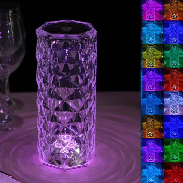 Lampe Décorative Mira - Lampe en Cristal Rechargeable Tactile