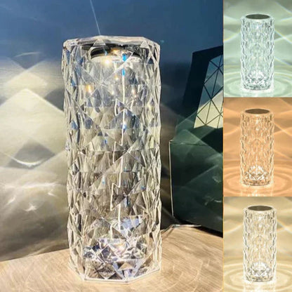 Lampe Décorative Mira - Lampe en Cristal Rechargeable Tactile