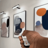 Lampada LED Senza Fili ArtGlow - Lampada da Tavolo Ricaricabile a 360°