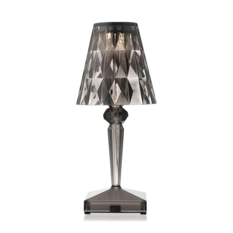 Lampe Seona - Lampe De Chevet Cristal Rechargeable Tactile