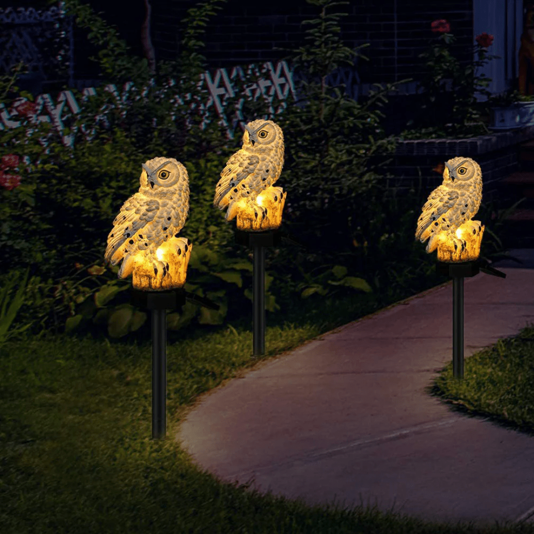 Uil Solar Tuinlamp - Automatische Buitenverlichting