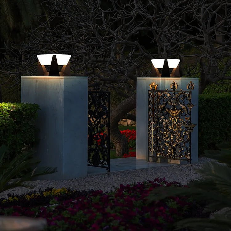 Lampe Solaire d'Extérieur - Phare d'Atterrissage Résistant aux Intempéries