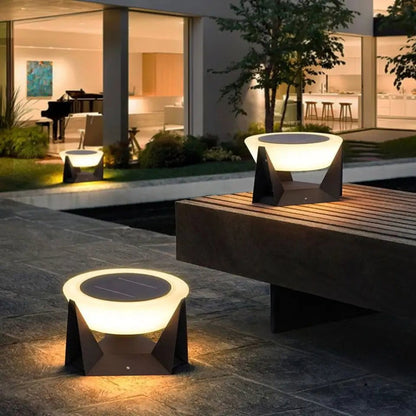 Lampe Solaire d'Extérieur - Phare d'Atterrissage Résistant aux Intempéries