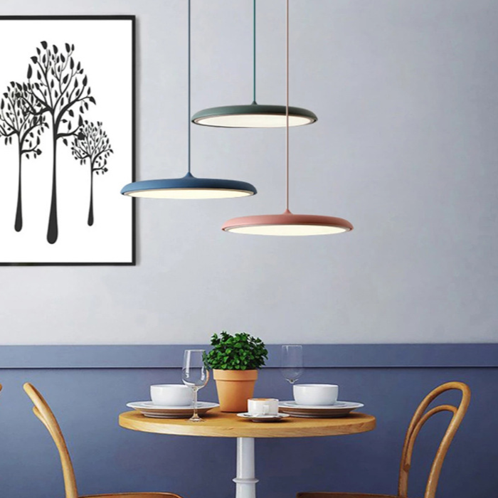 Lampe à suspension LED - Éclairage scandinave élégant et économe en énergie