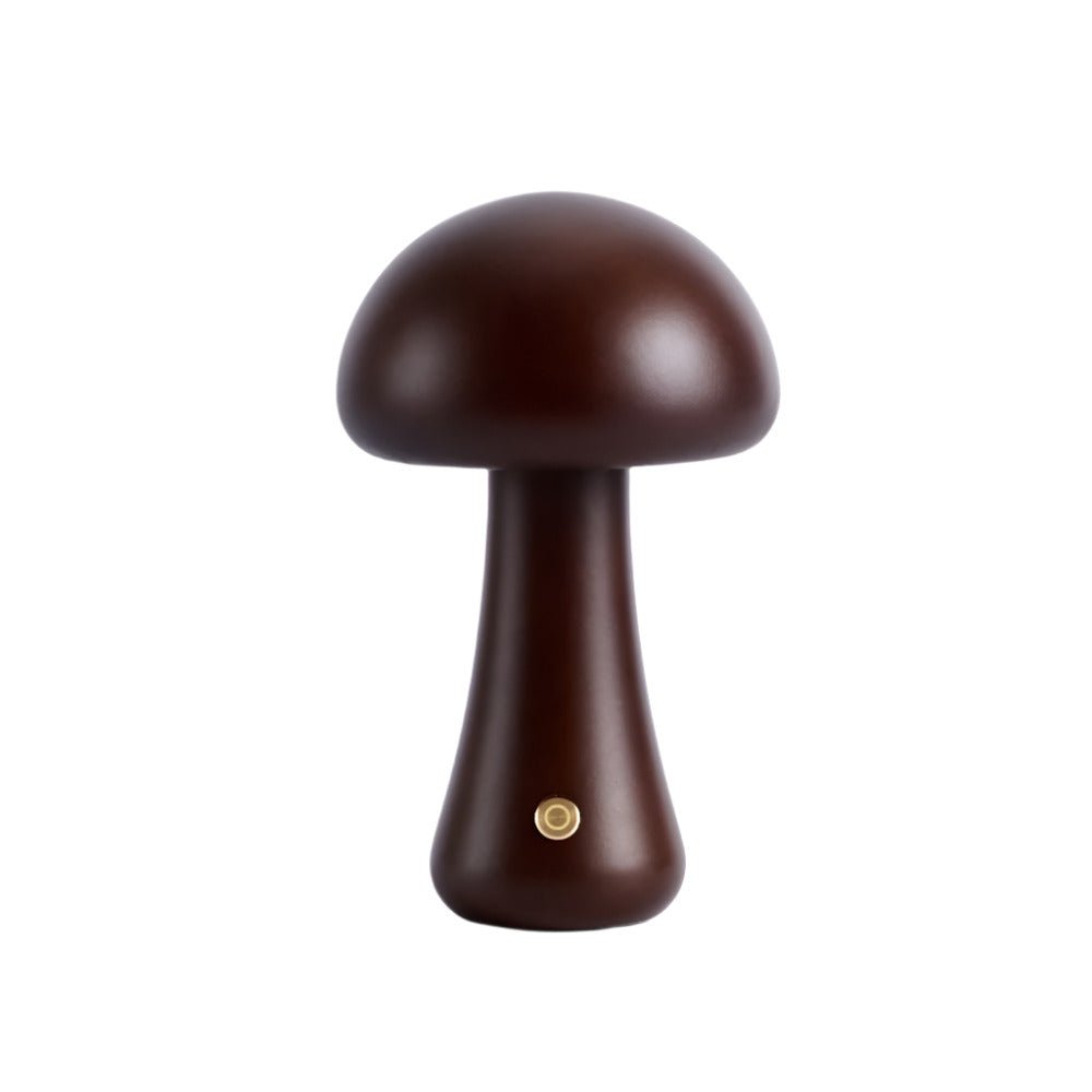 Lampada da Tavolo a Fungo Milo - Lampada Ricaricabile Senza Fili con 3 Livelli di Luminosità
