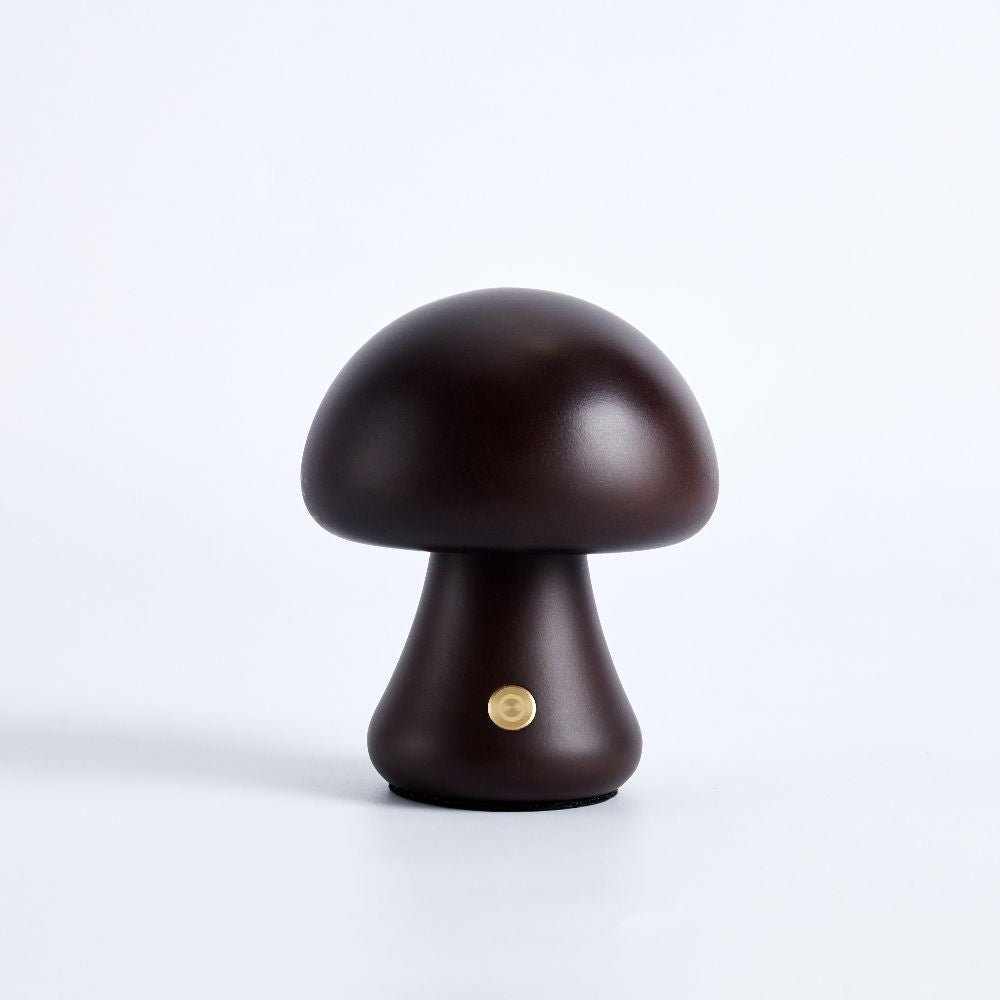 Lampada da Tavolo a Fungo Milo - Lampada Ricaricabile Senza Fili con 3 Livelli di Luminosità