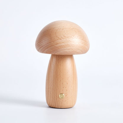 Lampe de Table Champignon Milo - Lampe Rechargeable Sans Fil avec 3 Niveaux de Luminosité