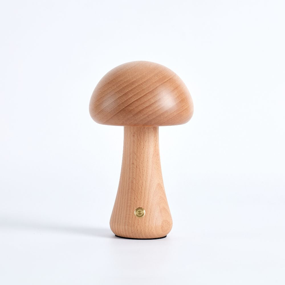 Lampe de Table Champignon Milo - Lampe Rechargeable Sans Fil avec 3 Niveaux de Luminosité