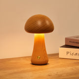 Lampada da Tavolo a Fungo Milo - Lampada Ricaricabile Senza Fili con 3 Livelli di Luminosità