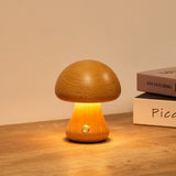 Lampada da Tavolo a Fungo Milo - Lampada Ricaricabile Senza Fili con 3 Livelli di Luminosità