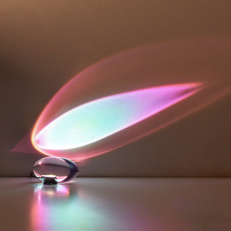 Lampe de Table LED Angel Eyes - Design Cristal Moderne et Économique