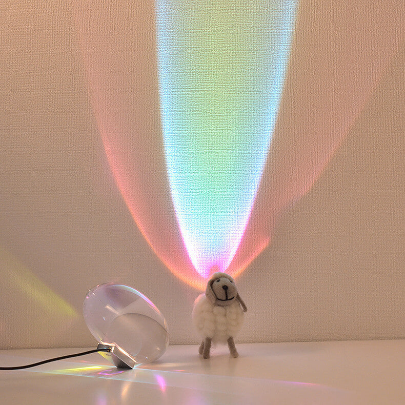 Lampe de Table LED Angel Eyes - Design Cristal Moderne et Économique
