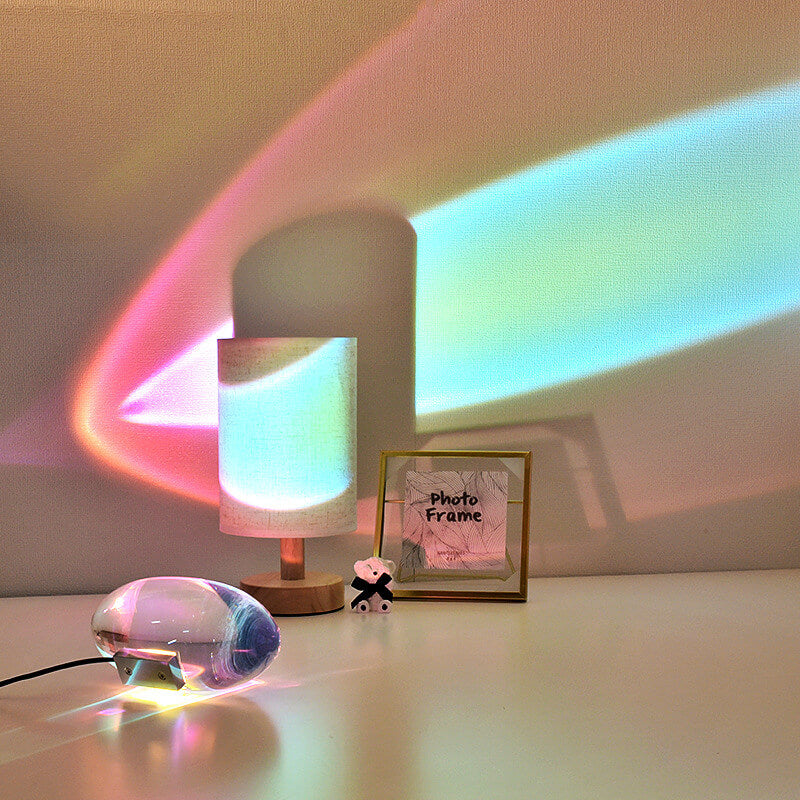 Lampe de Table LED Angel Eyes - Design Cristal Moderne et Économique