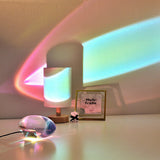 Lampe de Table LED Angel Eyes - Design Cristal Moderne et Économique
