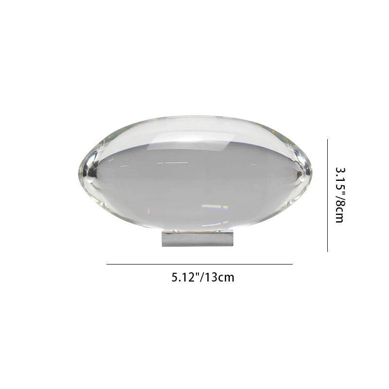 Lampe de Table LED Angel Eyes - Design Cristal Moderne et Économique