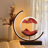 Lampe de Table LED Sables Mouvants - Éclairage Ambiant Artistique