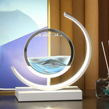 Lampe de Table LED Sables Mouvants - Éclairage Ambiant Artistique