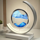 Lampe de Table LED Sables Mouvants - Éclairage Ambiant Artistique