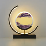 Lampe de Table LED Sables Mouvants - Éclairage Ambiant Artistique