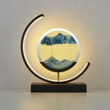 Lampe de Table LED Sables Mouvants - Éclairage Ambiant Artistique