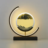 Lampe de Table LED Sables Mouvants - Éclairage Ambiant Artistique