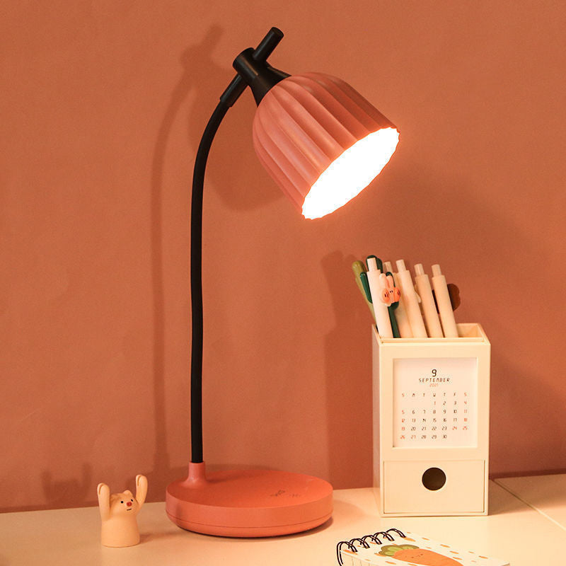 Lampe de Table Minimaliste LED Pliable en ABS - Design Moderne