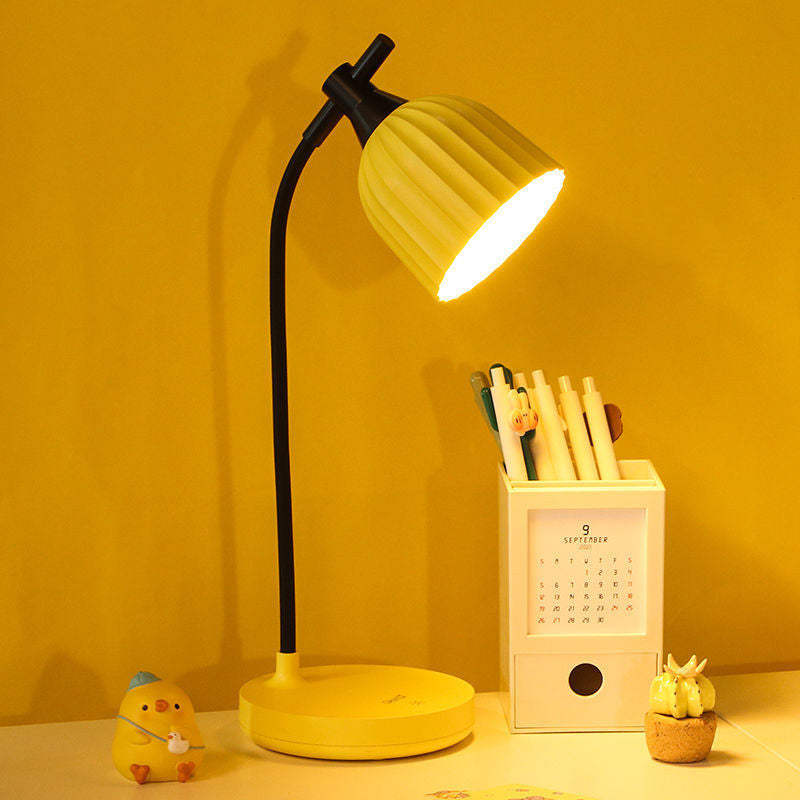 Lampe de Table Minimaliste LED Pliable en ABS - Design Moderne