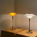 Lampada da Tavolo Moderna in Vetro - Illuminazione d'Ambiente Elegante