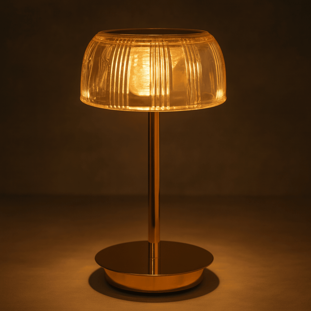 Lampada da Tavolo Ricaricabile Wireless Lunara Jellyfish - Illuminazione Tattile a LED