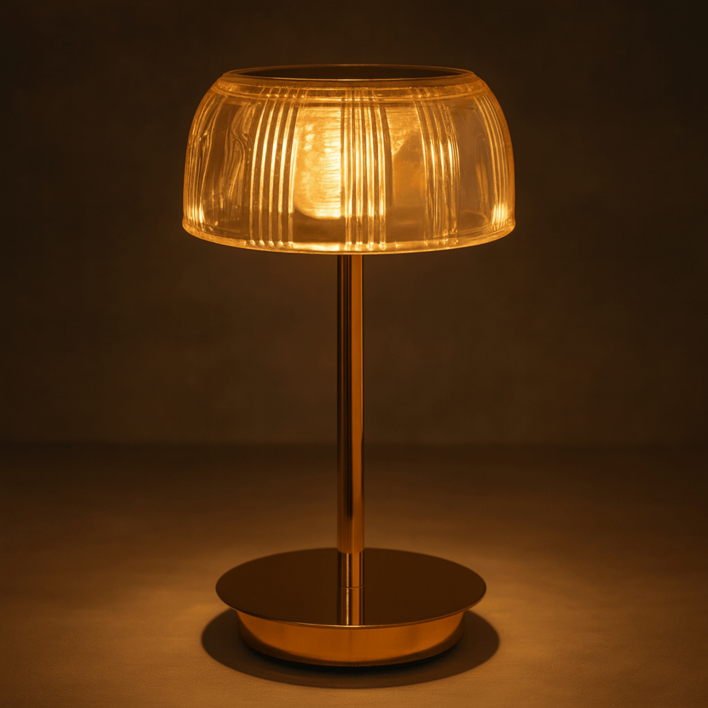 Lampe de Table Rechargeable Sans Fil Lunara Jellyfish - Éclairage Tactile LED