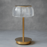 Lampada da Tavolo Ricaricabile Wireless Lunara Jellyfish - Illuminazione Tattile a LED