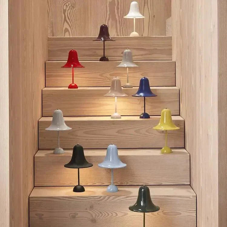 Lampe de Table Sans Fil Rechargeable AuraLuxe avec Variateur Tactile