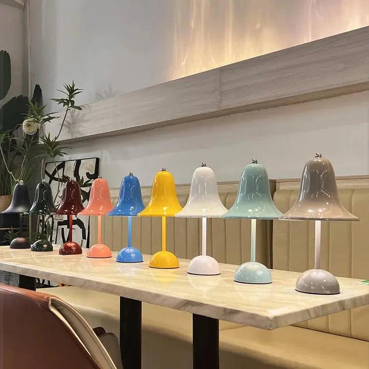 Lampe de Table Sans Fil Rechargeable AuraLuxe avec Variateur Tactile