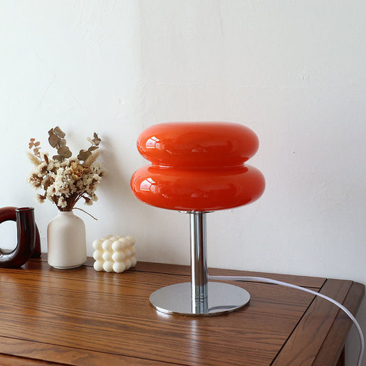 Lampe de Table en Verre Design Italien - Éclairage Ambiant Élégant