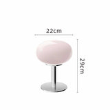 Lampe de Table en Verre Design Italien - Éclairage Ambiant Élégant