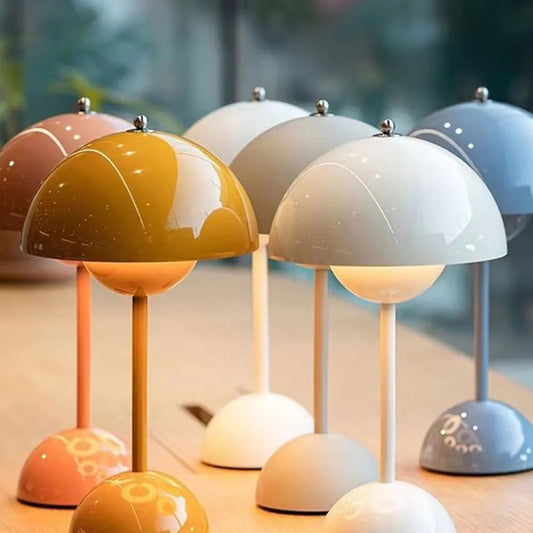 Lampada da tavolo LED Lumora - Design scandinavo e intensità regolabile