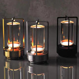 Lanterne Casa Nordic - Lampe de Table Rechargeable et Dimmable