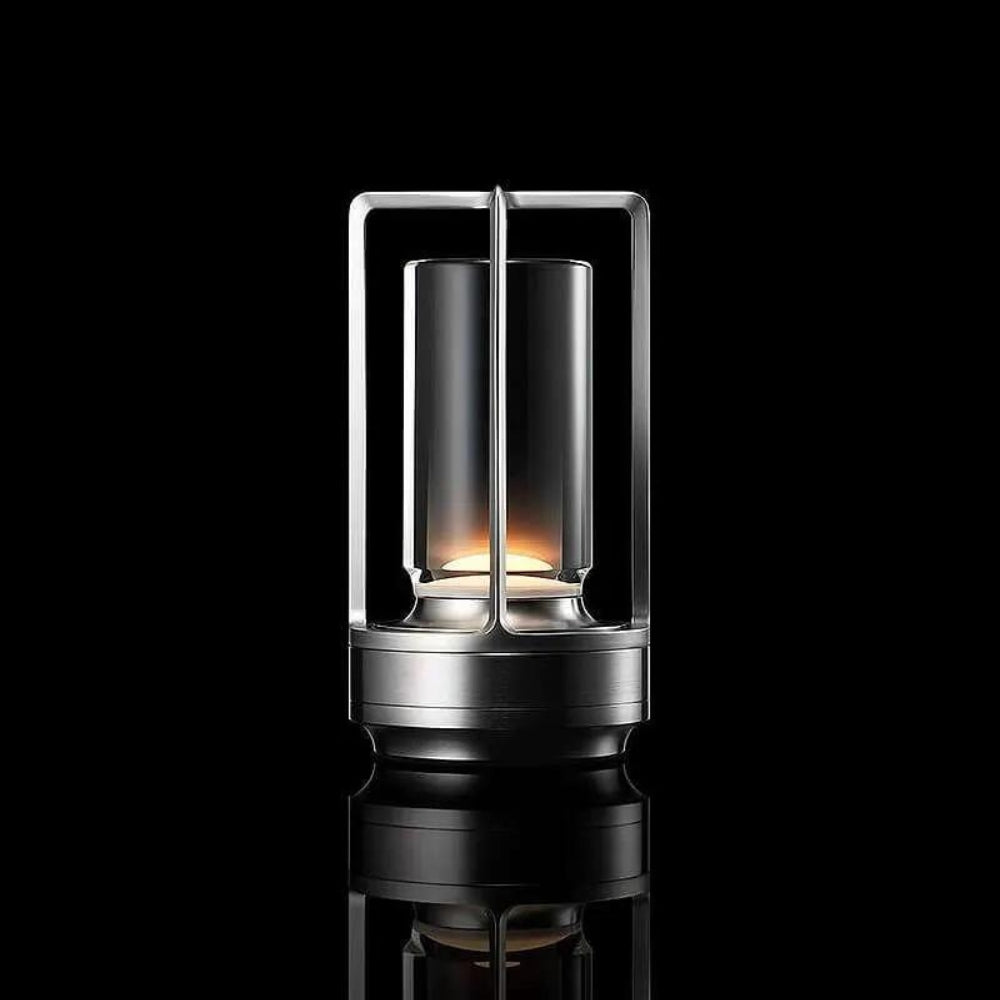 Lanterne Casa Nordic - Lampe de Table Rechargeable et Dimmable